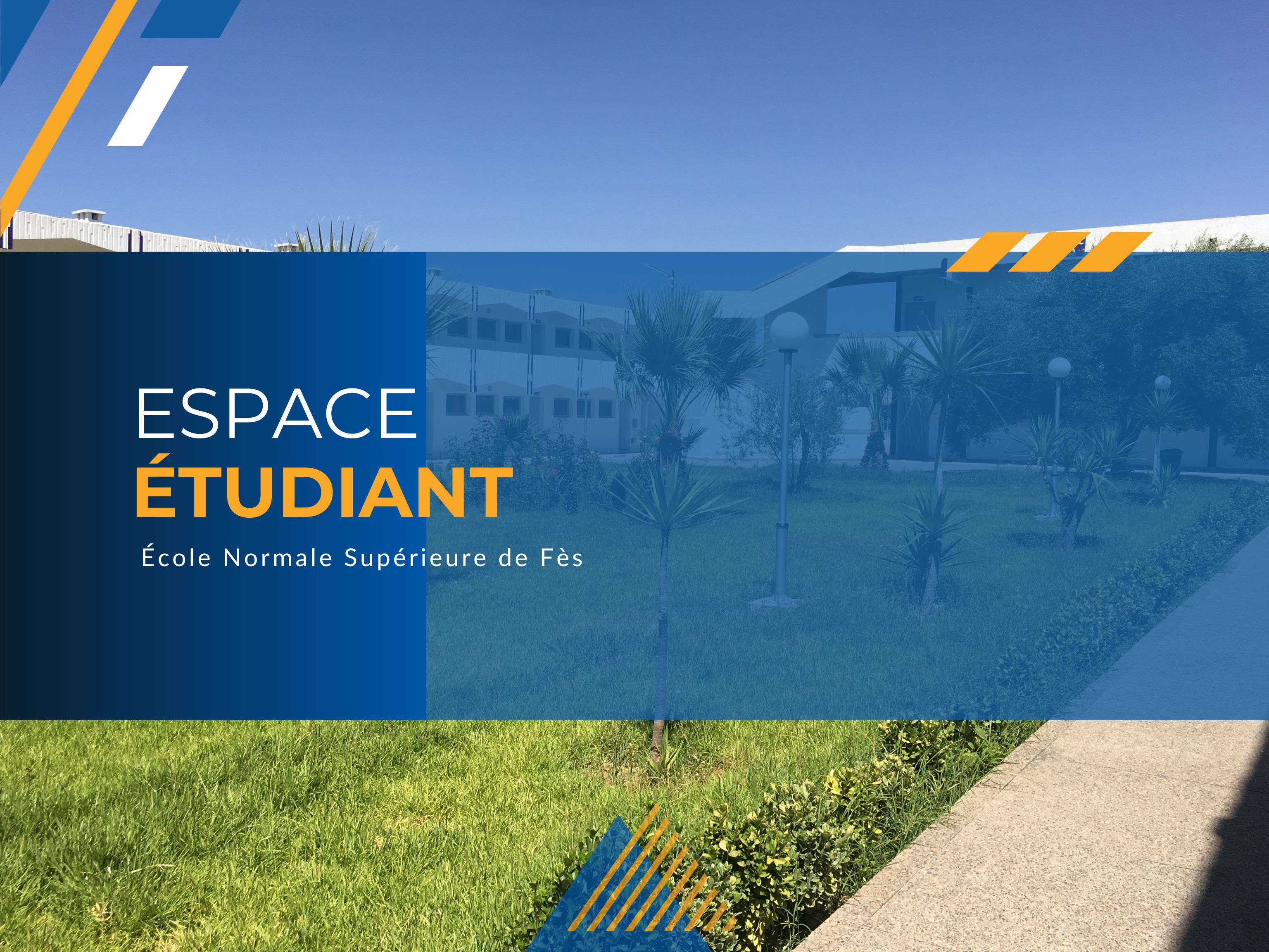 ENS FES ESPACE TUDIANT ENS FES ESPACE TUDIANT